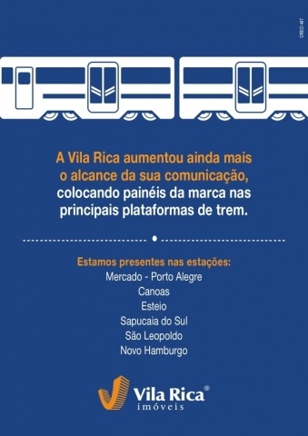 Estamos nas plataformas de trem.